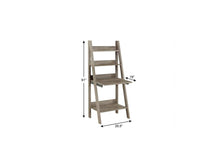 Load image into Gallery viewer, 26" Taupe Wood Ladder Desk
