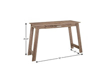 Load image into Gallery viewer, 42" Brown Computer Desk
