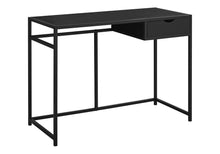 Load image into Gallery viewer, 42" Black Computer Desk
