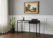 Load image into Gallery viewer, 42" Black Computer Desk
