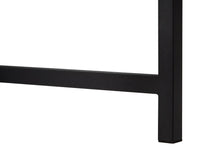 Load image into Gallery viewer, 47" Brown and Black Computer Desk With Two Drawers
