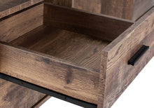 Load image into Gallery viewer, 60" Brown and Black With Three Drawers
