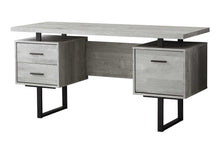 Load image into Gallery viewer, 60" Brown and Black With Three Drawers
