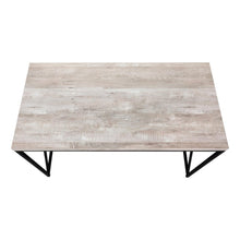Load image into Gallery viewer, 47" Taupe and Black Computer Desk
