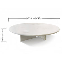 Load image into Gallery viewer, Luxury Coffee Table With Unique Veining, Unique Stone Design
