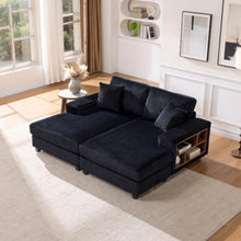 Load image into Gallery viewer, Convertible Sectional Sofa, Sleeper Oversized Living Room Lounge
