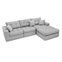 Load image into Gallery viewer, Corner Chaise L-Shaped Sectional Sofa Bed
