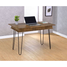 Load image into Gallery viewer, Writing Desk With 4 Hidden Storages - Brown
