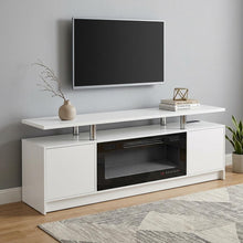 Load image into Gallery viewer, Fireplace TV Stand With Fireplace (734213) - White
