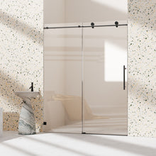 Load image into Gallery viewer, Frameless Single Sliding Soft Close Shower Doors, 5/16" Sgcc Tempered Glass

