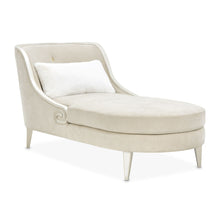 Load image into Gallery viewer, La Marisia - Chenille Chaise - Tranquil / Light Champagne
