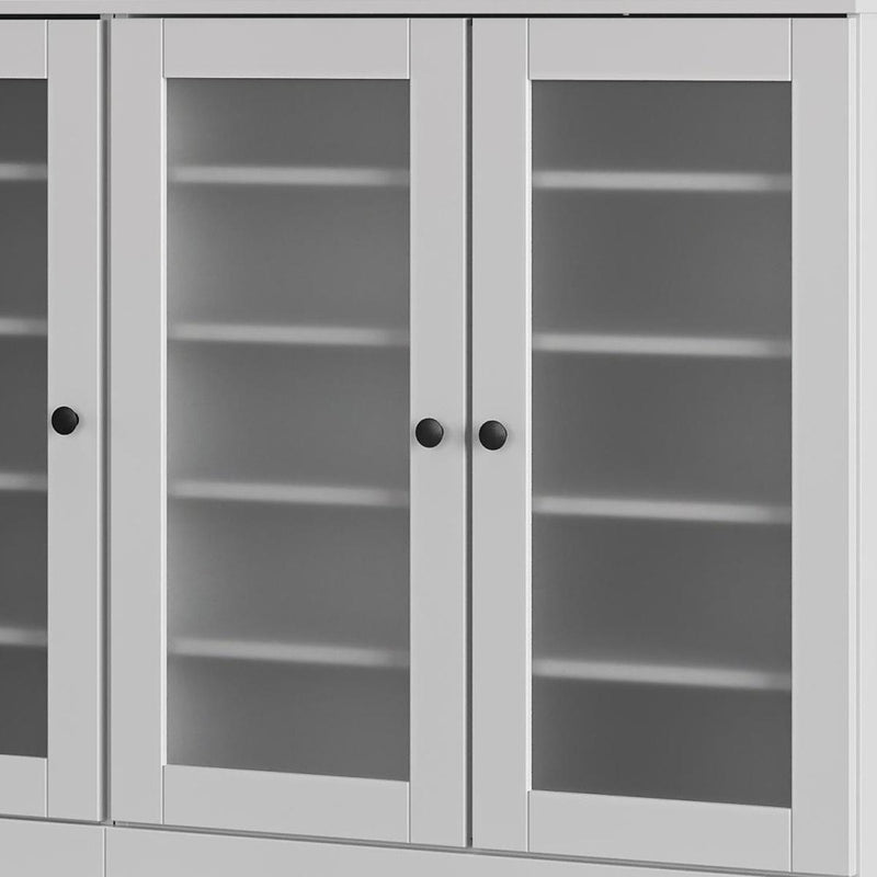 Solid Woodshoe Storage Cabinet (756031) - White