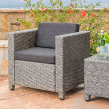 Load image into Gallery viewer, Stylish Outdoor Club Chair With Weather Resistant Cushions
