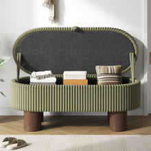 Load image into Gallery viewer, Storage Ottoman Upholstered Bench With Lift Top Storage For Bedroom

