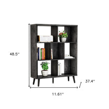 Load image into Gallery viewer, Seven Tier Cube Bookcase - Charcoal
