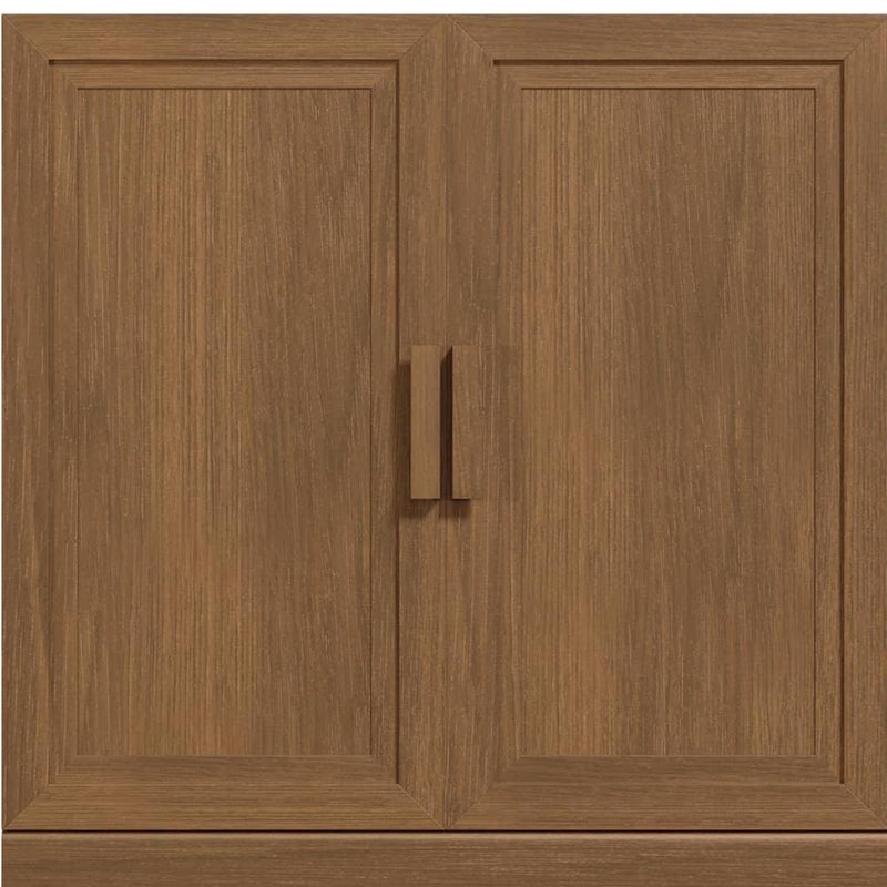 Wood Accent Cabinet With Two Doors (755767) - Brown