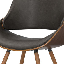 Load image into Gallery viewer, Wood Dining Parsons Chair - Brown / Walnut
