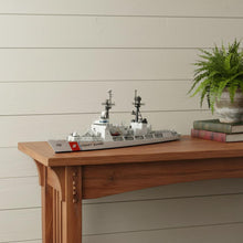 Load image into Gallery viewer, Hand Painted Model Boat (624492) - White
