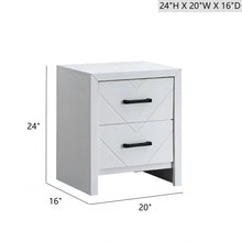Load image into Gallery viewer, Morris - 2 Drawers Nightstand
