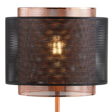Load image into Gallery viewer, Table Lamp With Cylinder Shade - Copper
