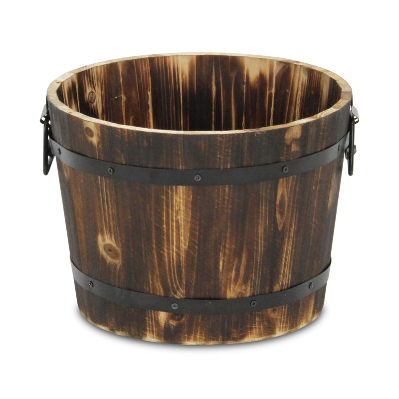 Round Planter Box (638087) - Brown