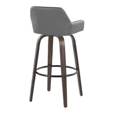 Load image into Gallery viewer, Daniella - Contemporary Fixed Height, Barstool With Swivel With Round Footrest (Set of 2)
