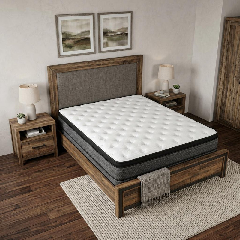 Foam Medium Euro Top Foam Mattress - King