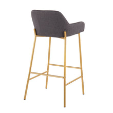 Load image into Gallery viewer, Daniella - Contemporary / Glam Fixed Height Bar Stool (Set of 2)
