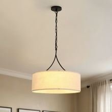Load image into Gallery viewer, 3 Light Drum Pendant Light
