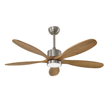 Load image into Gallery viewer, Ceiling Fan With Lights Quiet DC Motor Ceiling Fans 6 Speed Levels - Nickel
