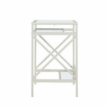 Load image into Gallery viewer, Writing Desk (402042) - Clear / White
