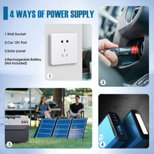Load image into Gallery viewer, Car Freezer Portable Refrigerator Freezer With App Control And 6'' Off-Road Wheels, 12V, 45W Cooler Freezer, Low Noice
