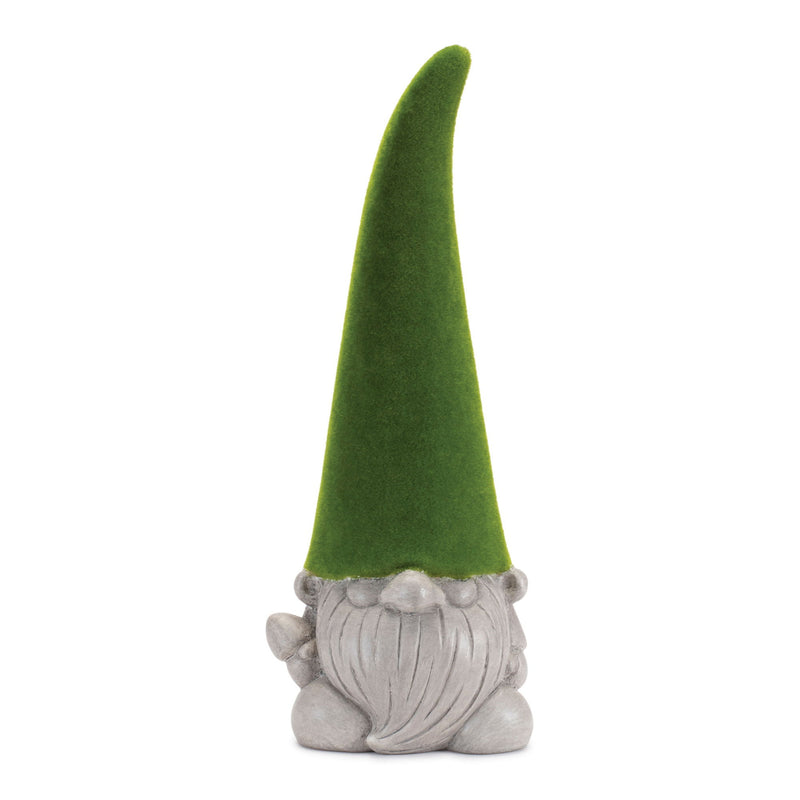 Standing Gnome Tabletop Sculpture (Set of 2) - Green / Terracotta