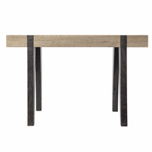 Load image into Gallery viewer, Writing Desk - Natural / Dark Brown
