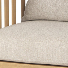 Load image into Gallery viewer, Upholstery Solid Wood Barrel Chair - Beige
