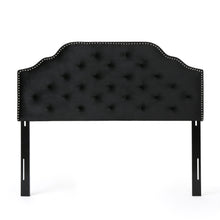 Load image into Gallery viewer, Charismatic - Size Headboard With Button Tufting And Nailhead Trim
