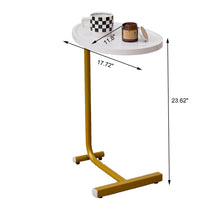 Load image into Gallery viewer, C-Shaped Side Table, Small Sofa Table For Cough, Bedroom
