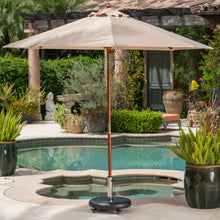 Load image into Gallery viewer, Wheelie - Round Umbrella Base With Stainless Steel Holder
