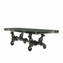 Load image into Gallery viewer, 46" Platinum Solid Wood Trestle Base Dining Table
