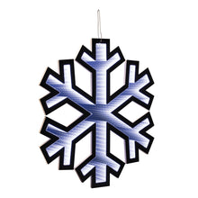 Load image into Gallery viewer, Christmas Snowflakes Tabletop Sign With LED (633787) - White
