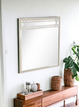 Load image into Gallery viewer, 36" Square Metal Framed Accent Mirror - Champagne
