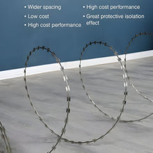 Load image into Gallery viewer, Galvanized Barbed Wire Fence Roll, Security Fencing With Sharp Razor Edges
