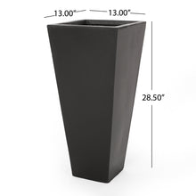 Load image into Gallery viewer, Outdoor Modern Cast Stone Planter
