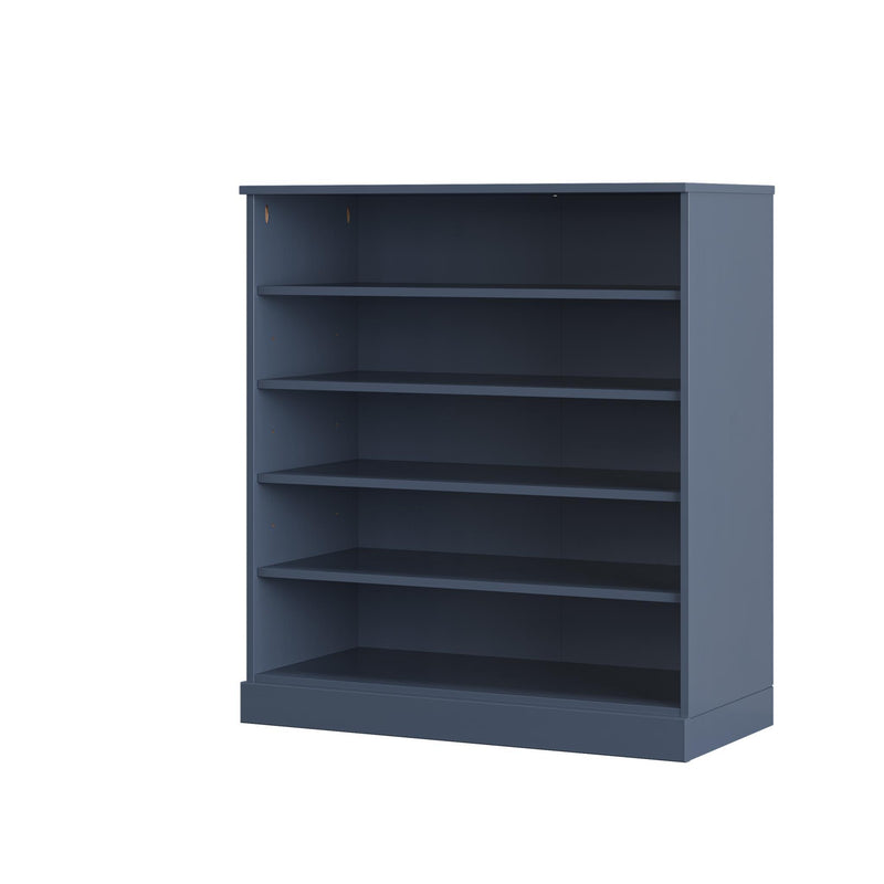 Twenty Pair Solid Woodshoe Storage Cabinet (752327) - French Blue