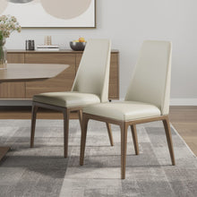 Load image into Gallery viewer, Dining Chairs (Set of 2) - Gray / Walnut
