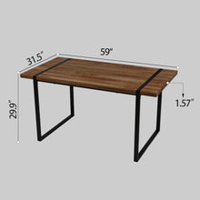 Load image into Gallery viewer, Rectangular Dining Table, 4 - 6 Person Capacity - Wood
