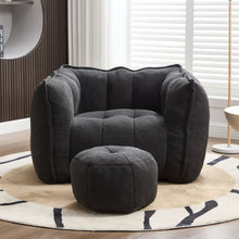 Load image into Gallery viewer, Soft Bean Bag Chair With High Resilient Foam
