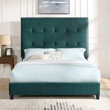 Load image into Gallery viewer, Tufted Upholstered Headboard Platform Bed
