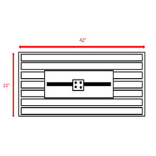 Load image into Gallery viewer, Rectangle Fire Pit, Fuel Versatility - Black
