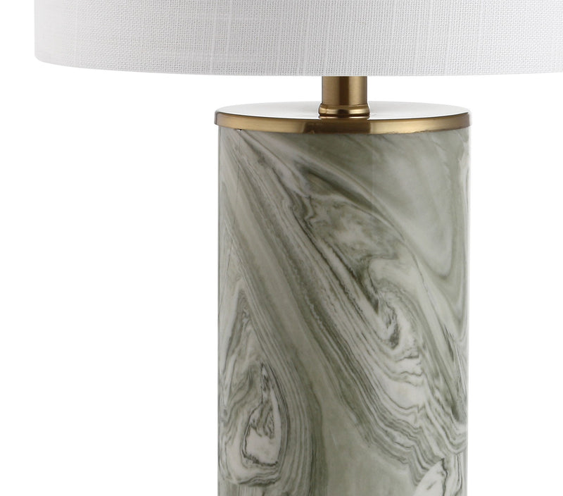 Novelty Table Lamp LED With Globe Shade - Green
